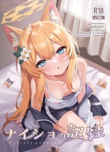 ≪ブルアカ≫ イラスト風ハメ撮り作品♪撮影されながらジャージを脱いで全裸でご奉仕フェラをするマリーや鏡で挿入されている姿を見せられて恥ずかしがるマリー♪