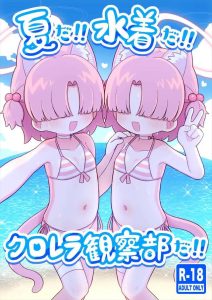≪ブルアカ≫ 2025年夏コミ(C106)！百鬼夜行連合学院のクロレラ観察部のモブが先生とビーチで青姦ハーレムエッチ♡二人でWフェラしたり、W騎乗して、幸せ絶頂です♡